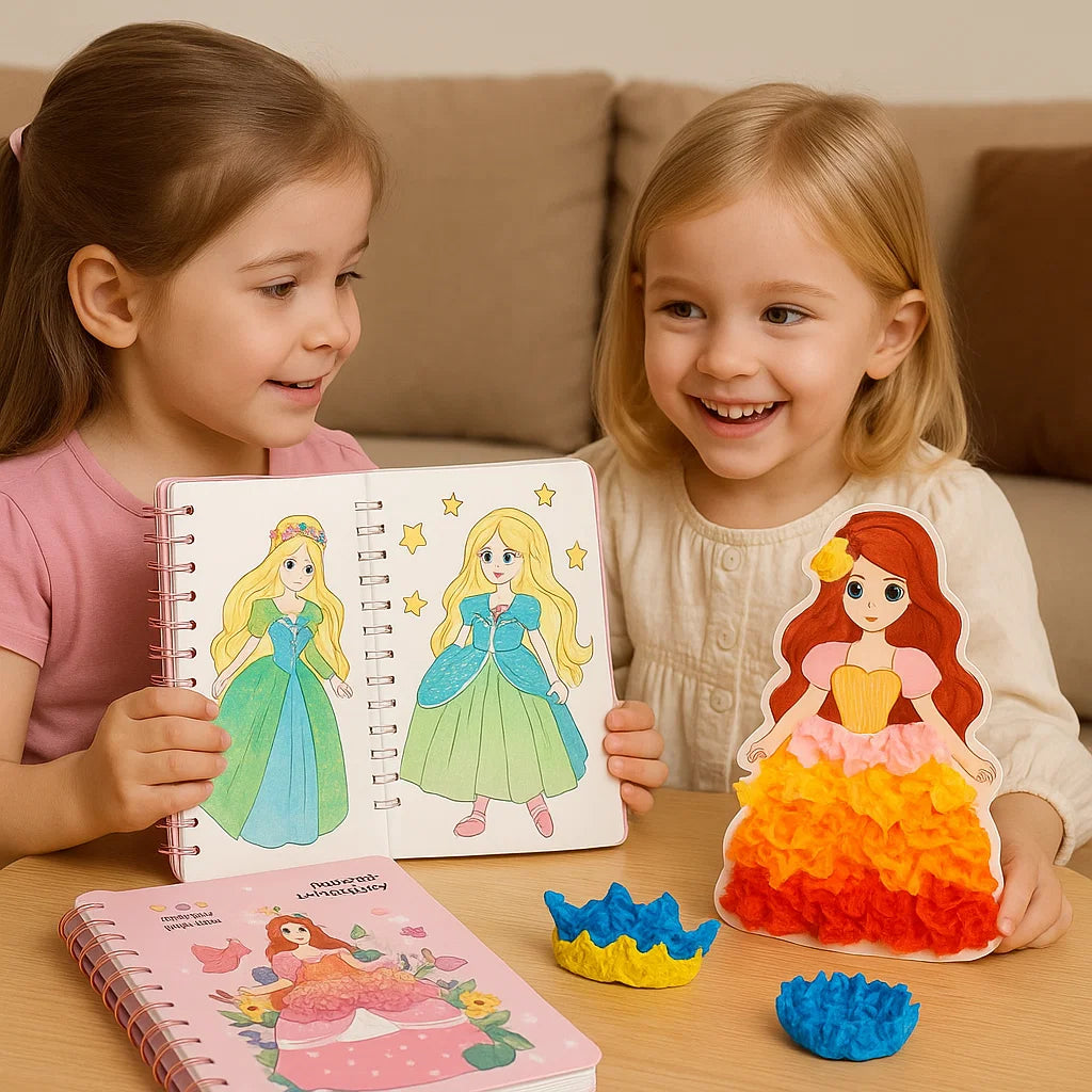 Princess Fashion Design Drawing and Craft Book