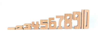 Math Blocks – Fun and Educational Wooden Figures