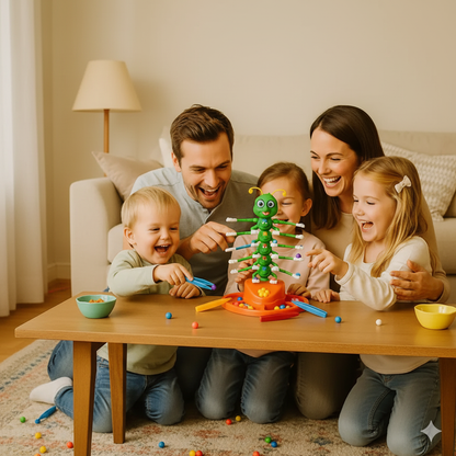 Dancing Caterpillar Family Skill Game