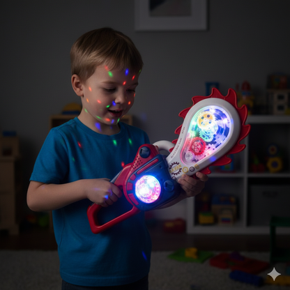 Luminous Musical Chainsaw Toy for Children