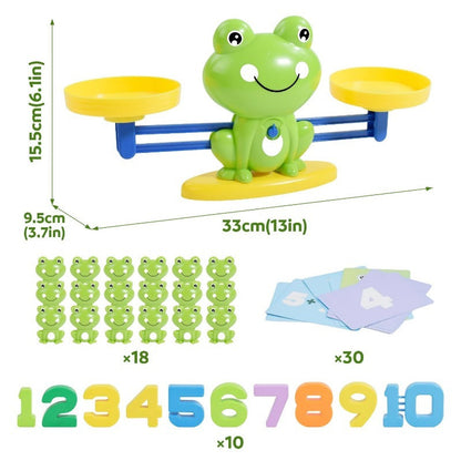 Fun & Educational Frog Balance Math Toy