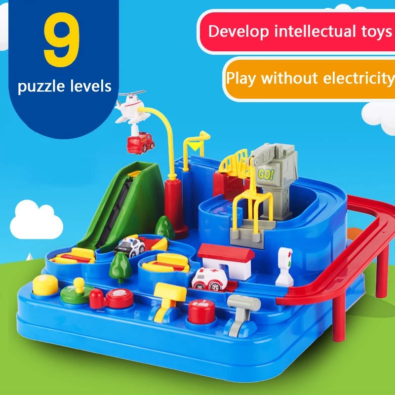 Educational vehicle skill game for children