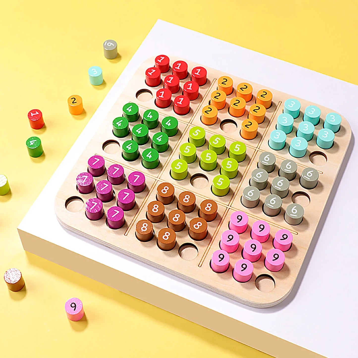 3D wooden sudoku - hours of fun and development
