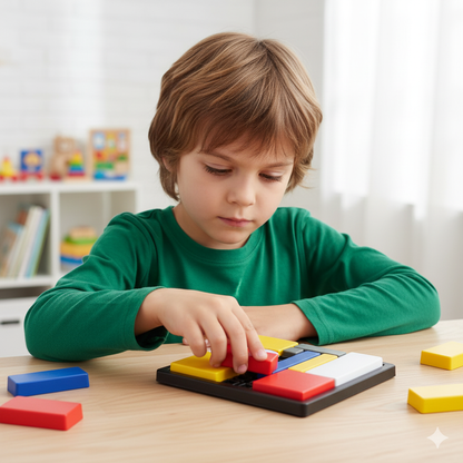 Creative geometric block puzzle game