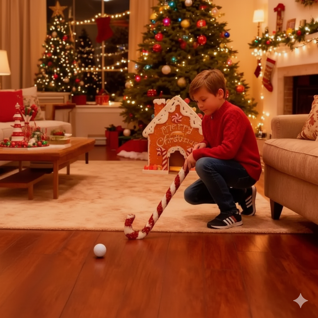 Gingerbread Golf Christmas Toy