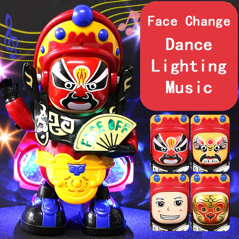 Dancing Robot Toy with Lights and Music