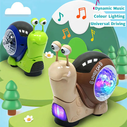 Musical Light-Up Snail Toy