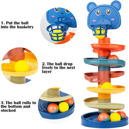 MiniSlide Developmental Playset – Toy Slide