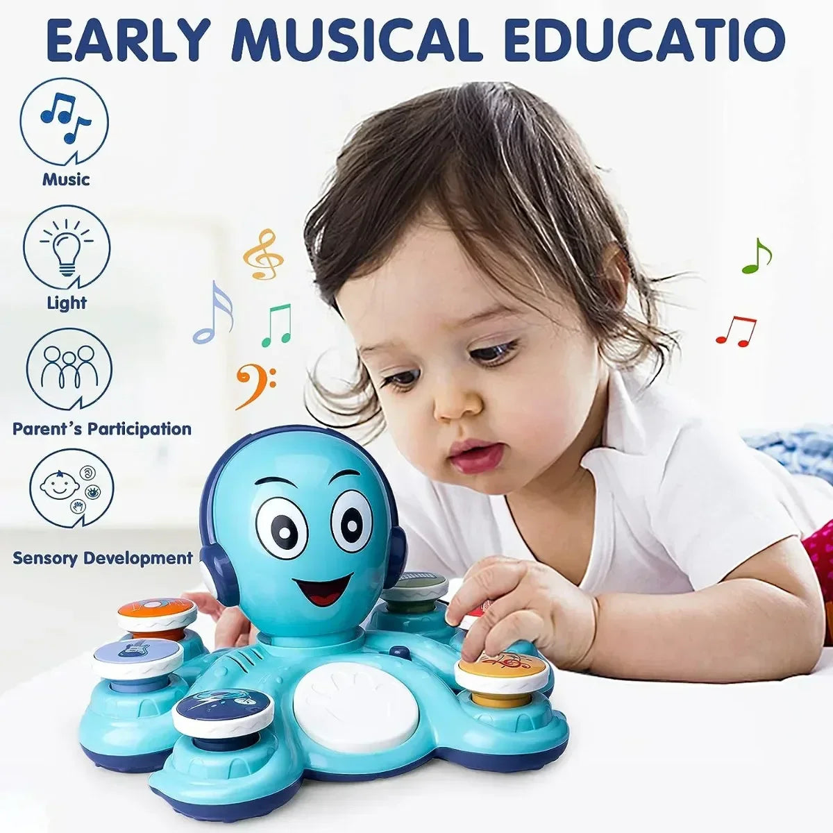 Musical Octopus Toy
