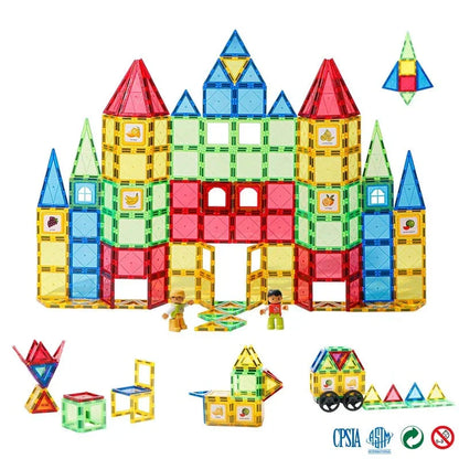 Creative Build - Magnetic Tiles Set