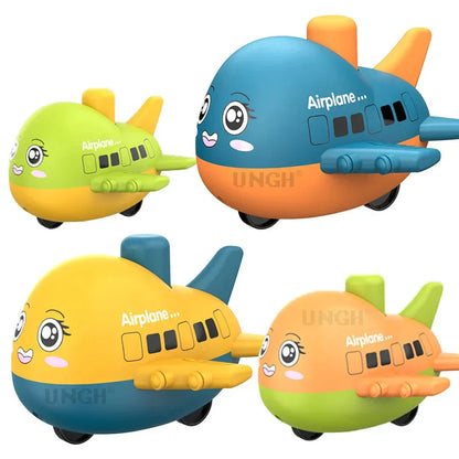 Push & Play Cartoon Airplane
