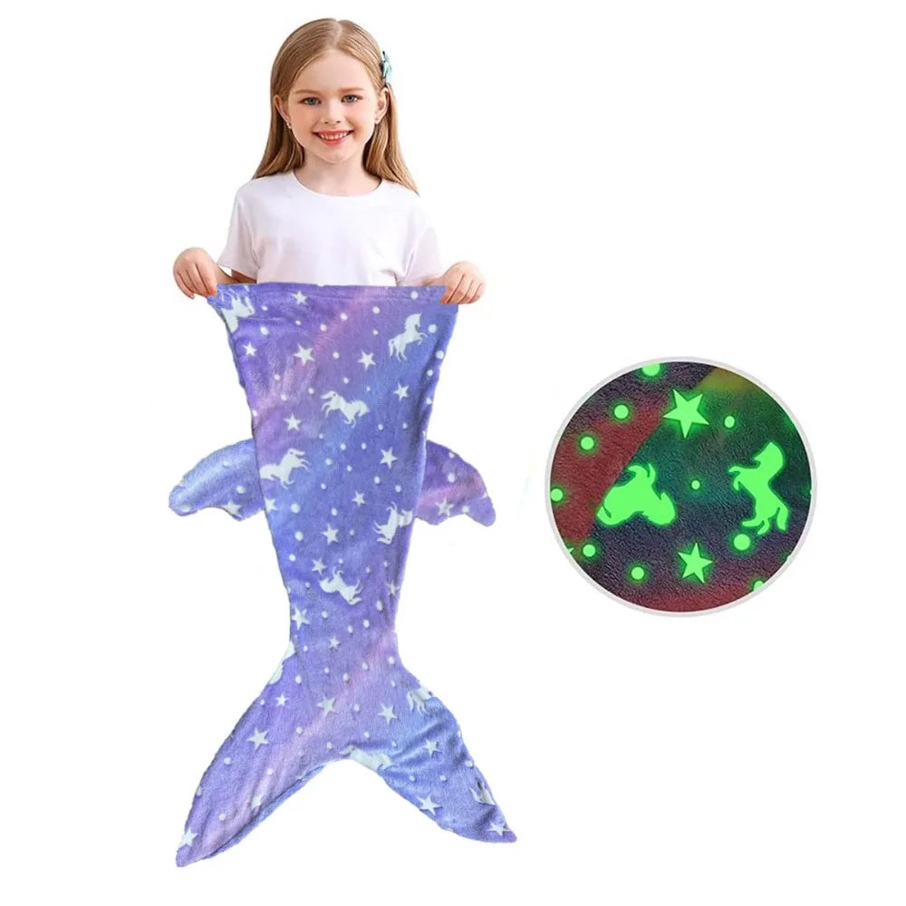 Glow-in-the-Dark Mermaid Sleeping Bag