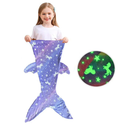Glow-in-the-Dark Mermaid Sleeping Bag
