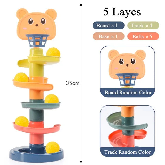 MiniSlide Developmental Playset – Toy Slide