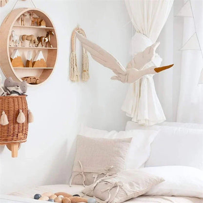 Charming Swan Nursery Decor