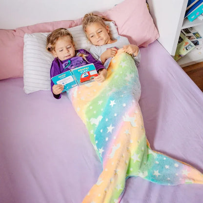 Glow-in-the-Dark Mermaid Sleeping Bag