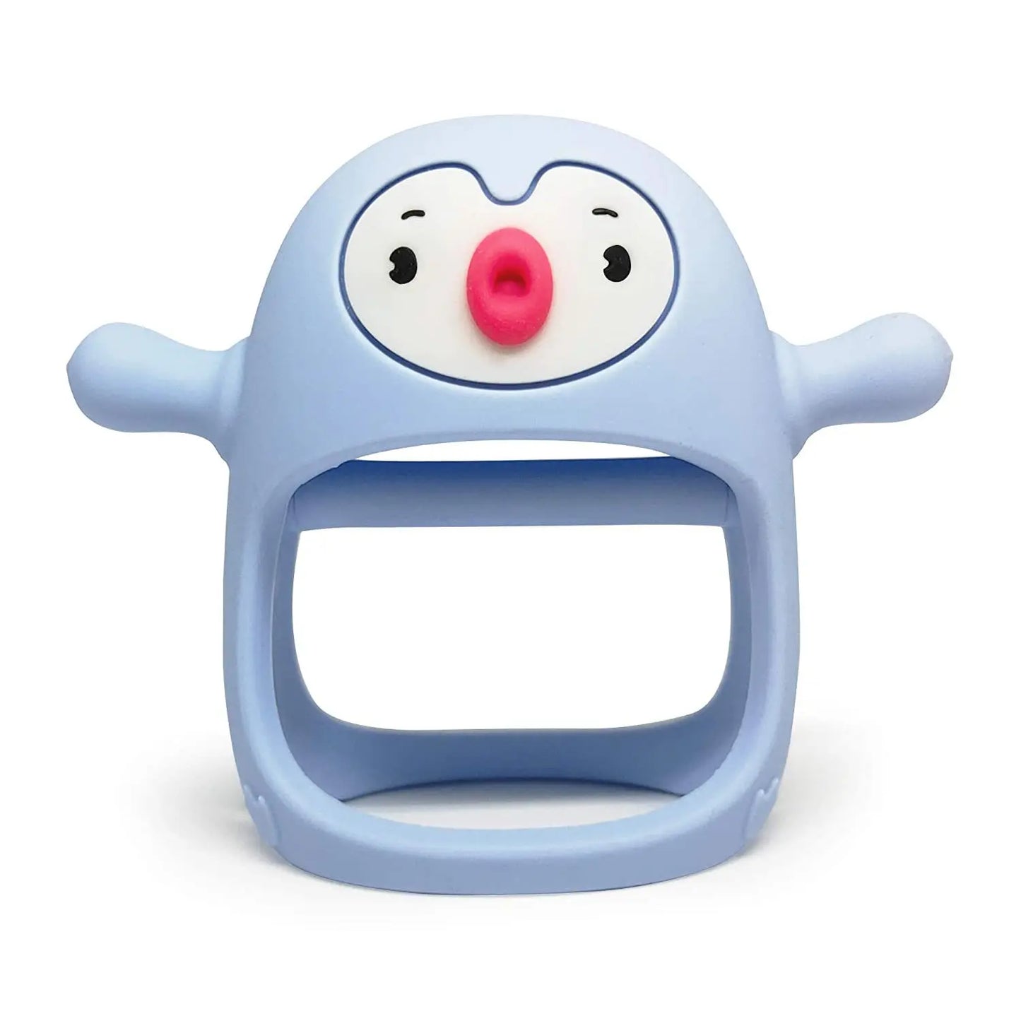 Cute Penguin Silicone Teething Ring