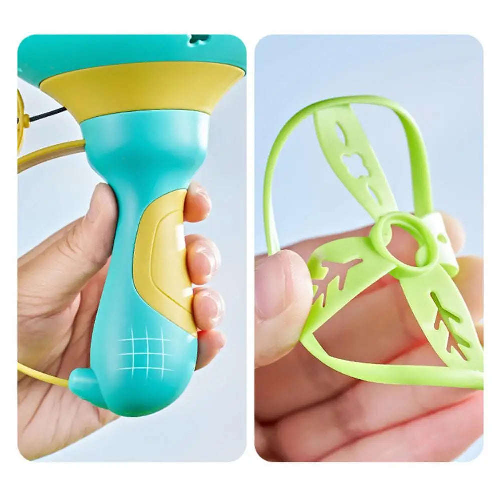 Interactive Flying Disc Launcher