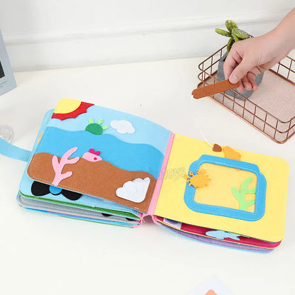 Sensory Learning Book - Montessori Fun for Kids