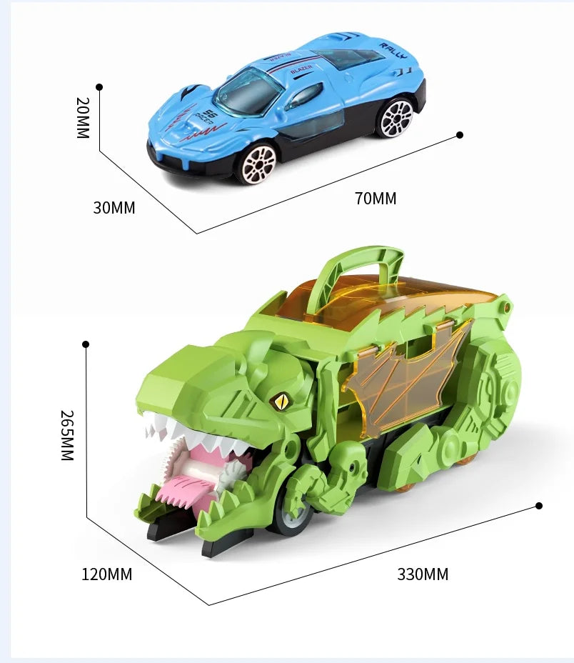 Dino Toy Storage Car