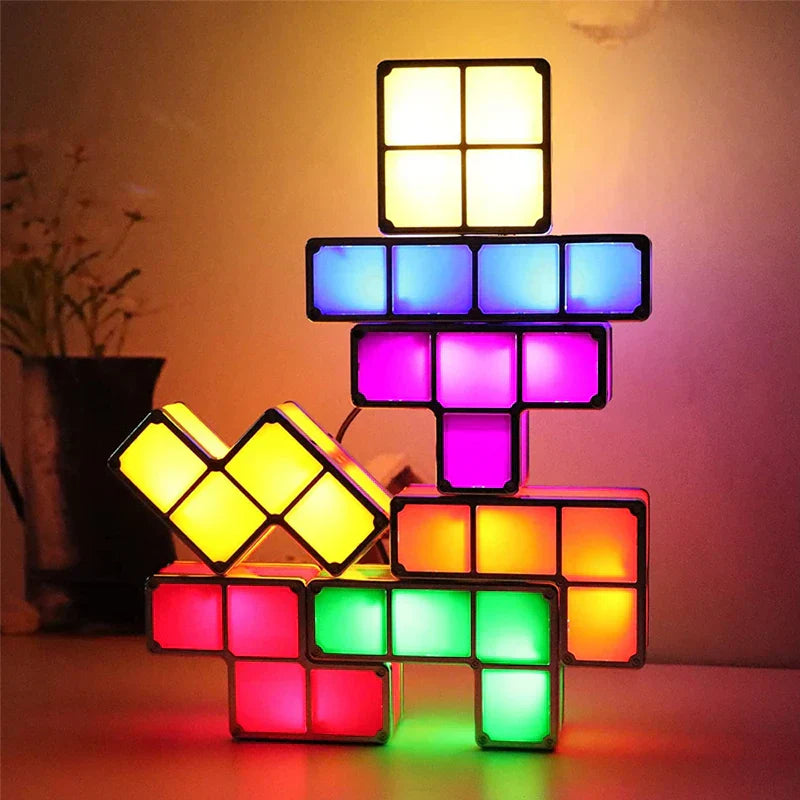 Creative Tetris Block Night Lamp