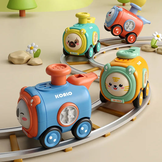 Whistling Animal Train Adventure Set