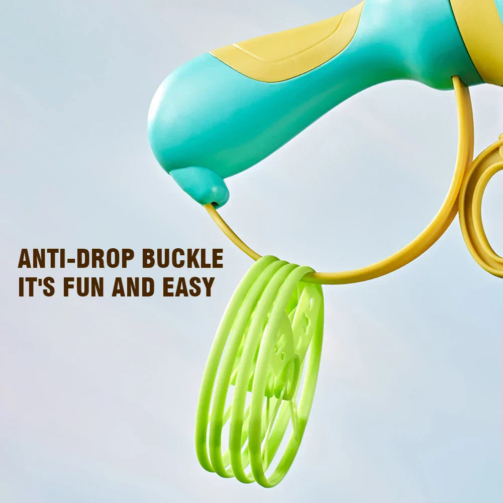 Interactive Flying Disc Launcher