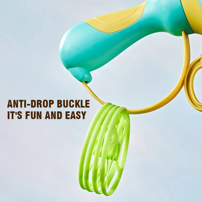Interactive Flying Disc Launcher