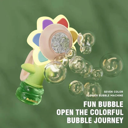 Magical Bubble Flower Blower