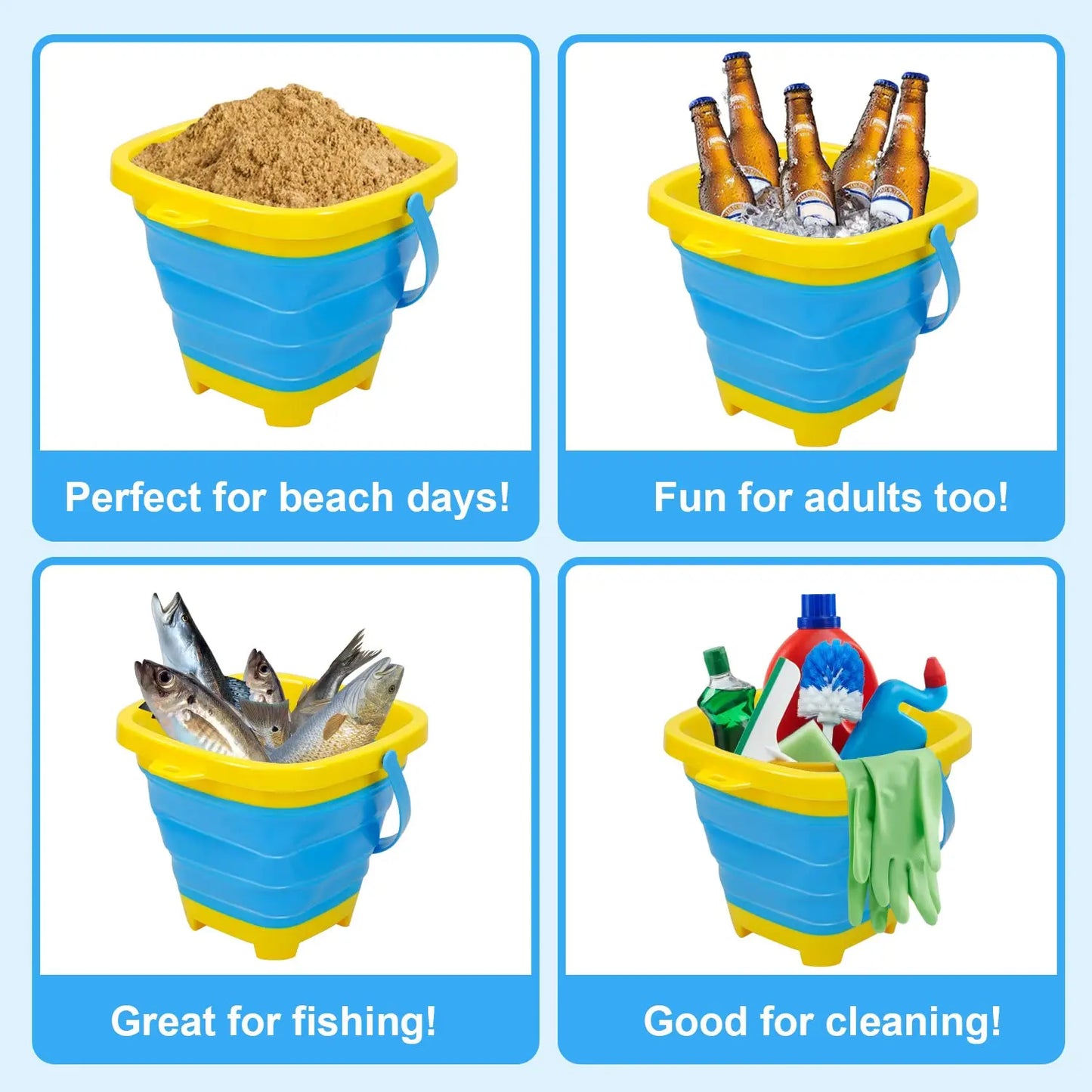 Foldable Beach Bucket