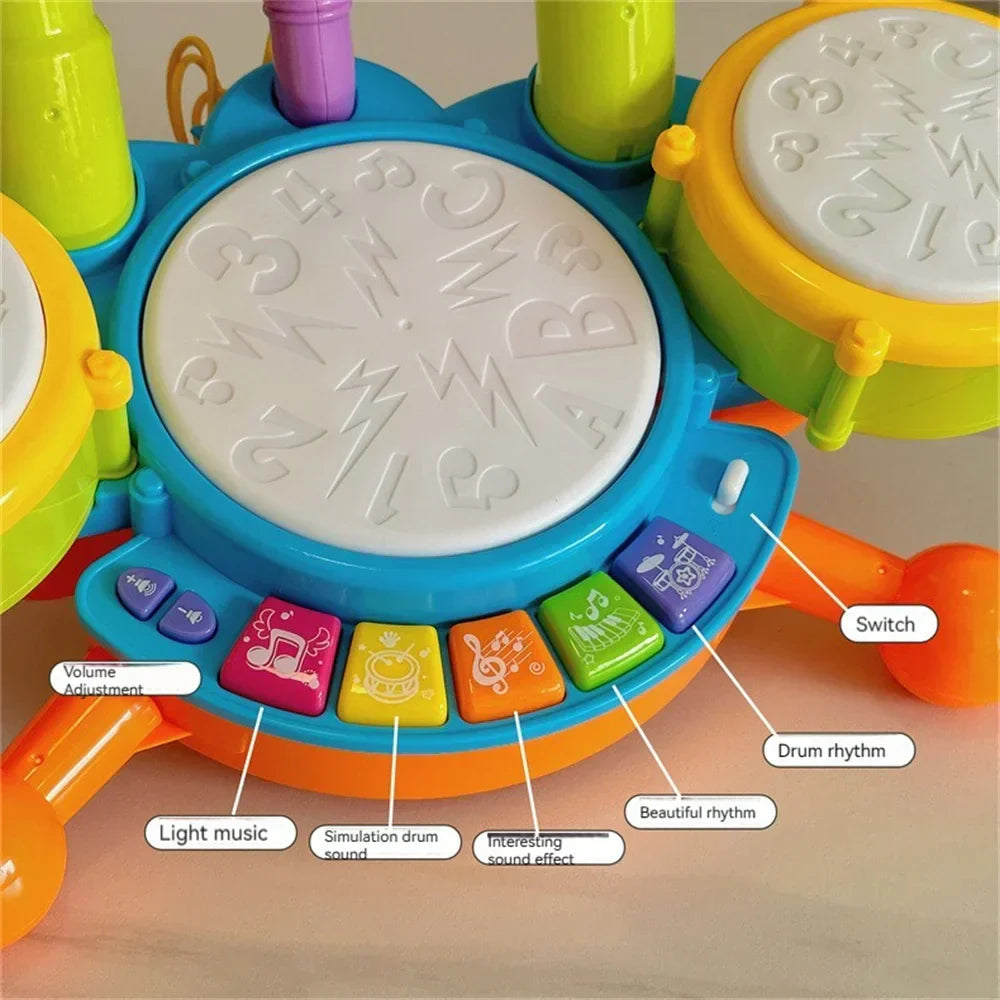 Mini Musicians Drum Set