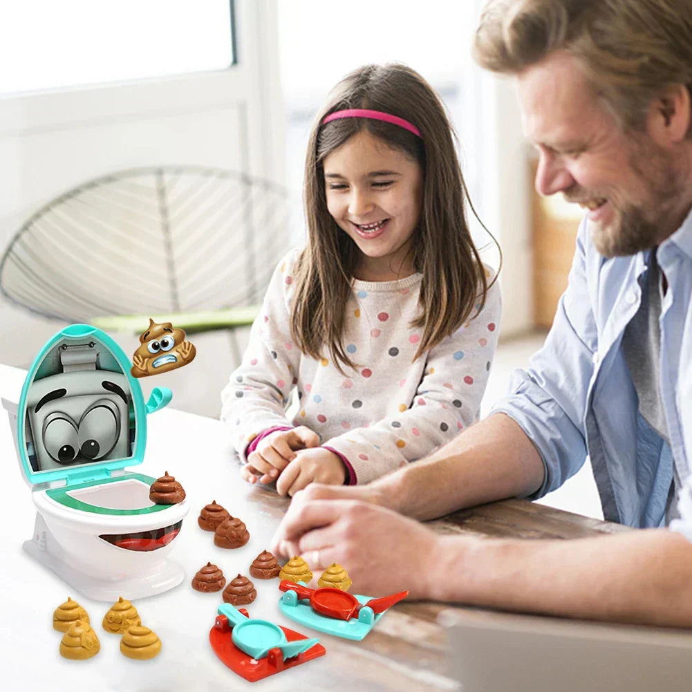 Funny Toilet Toss - A Family Fun Game