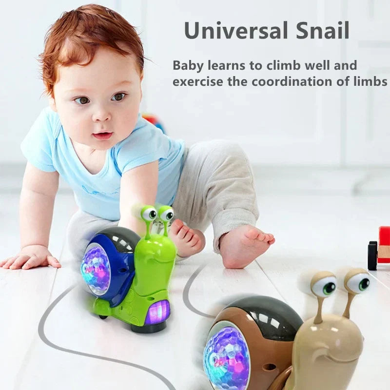 Musical Light-Up Snail Toy