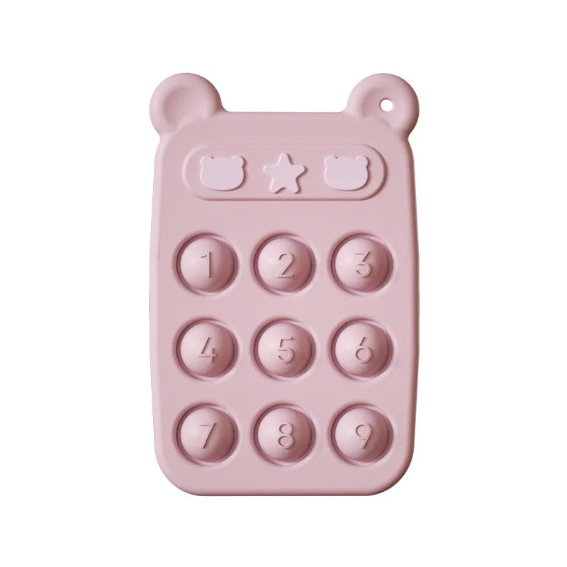 ChewPlay Silicone Teether Phone