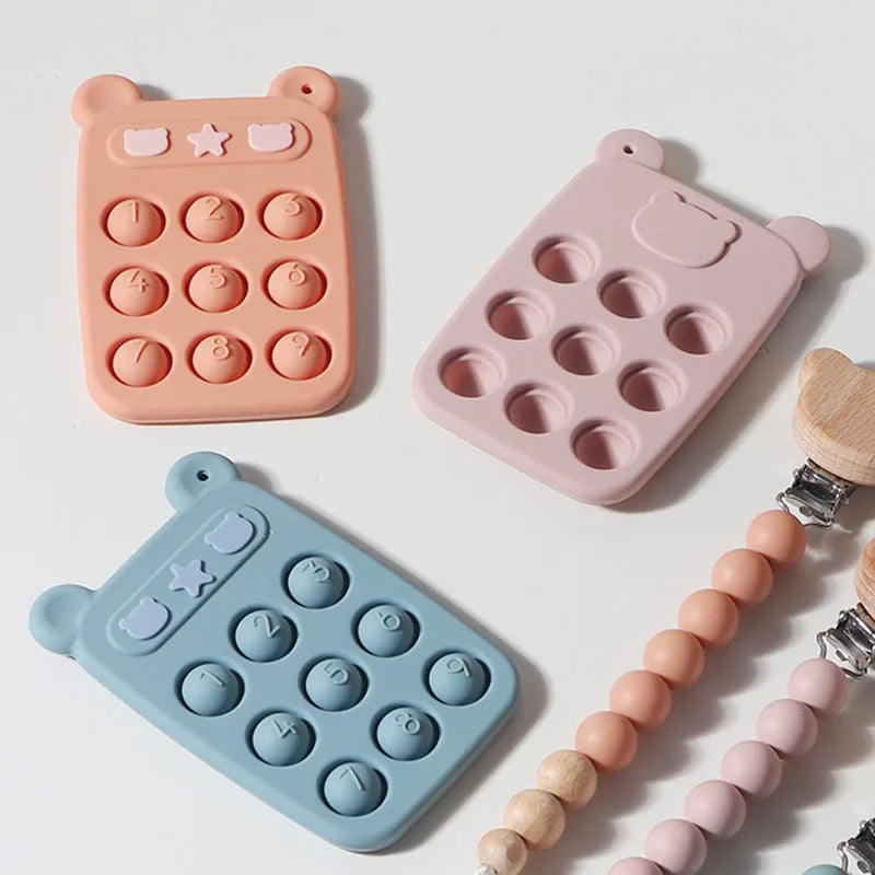 ChewPlay Silicone Teether Phone