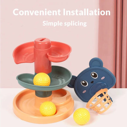 MiniSlide Developmental Playset – Toy Slide