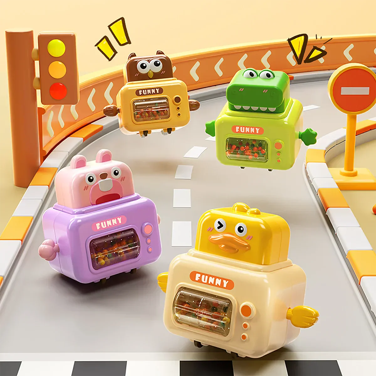 Animal Adventure Car Toy