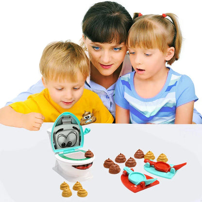 Funny Toilet Toss - A Family Fun Game