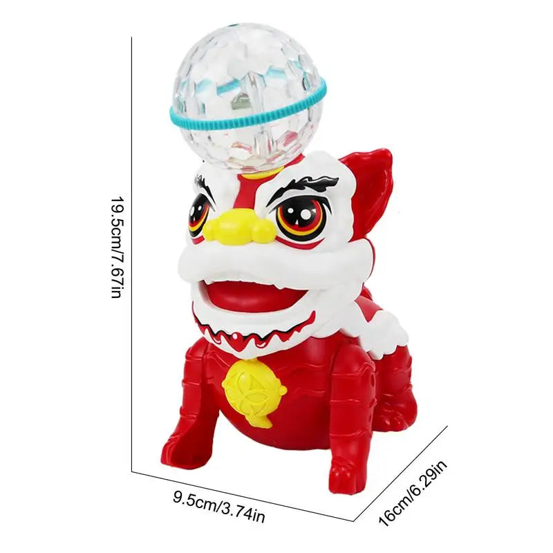 Dancing Lion Toy - Musical & Light-Up Fun