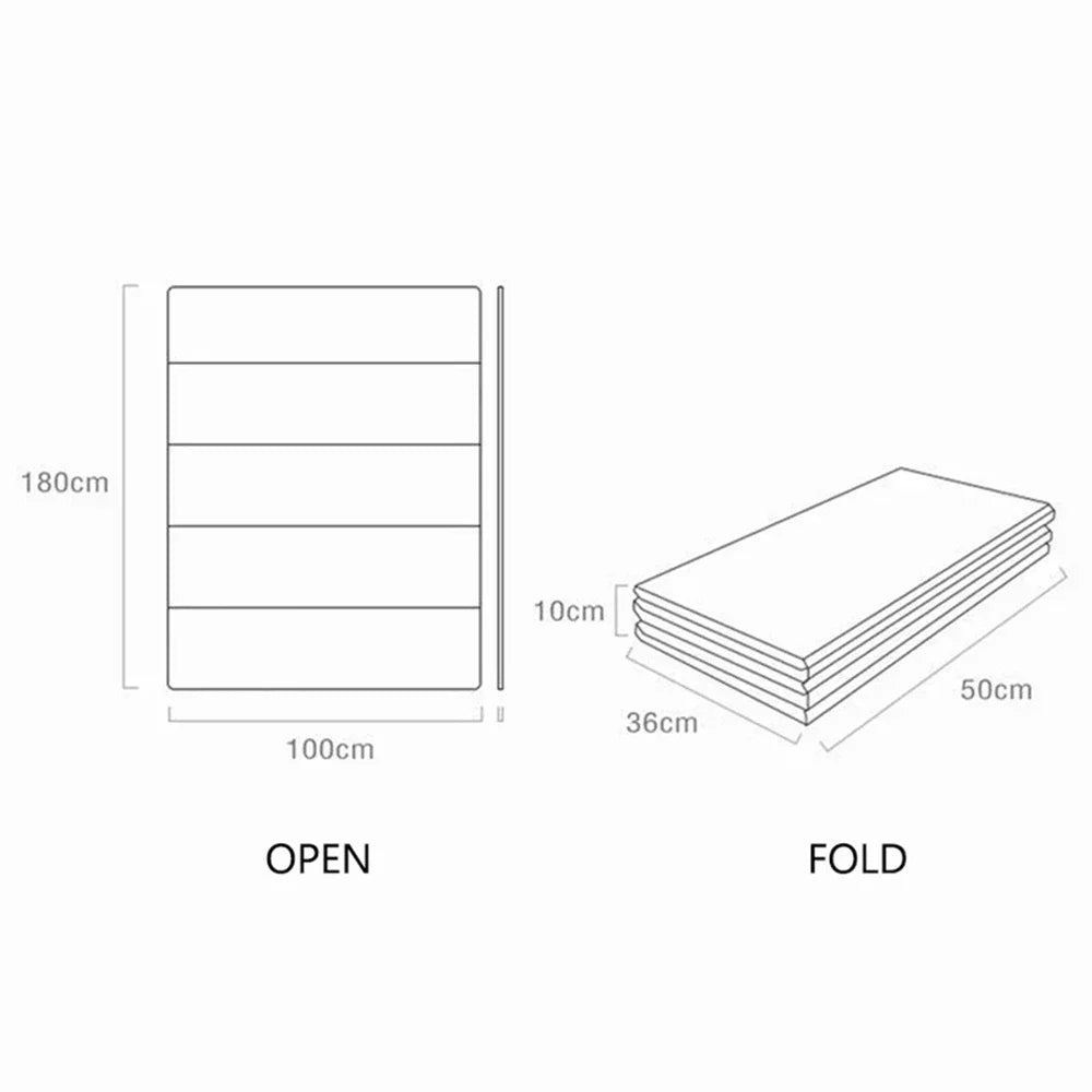 Foldable Play Space Mat