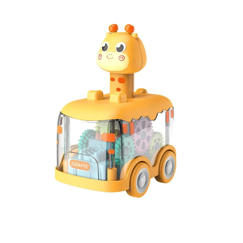 Transparent Turbo Toy Car