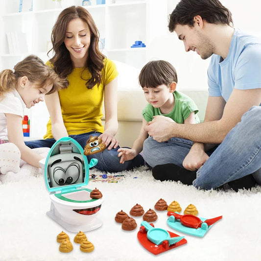 Funny Toilet Toss - A Family Fun Game