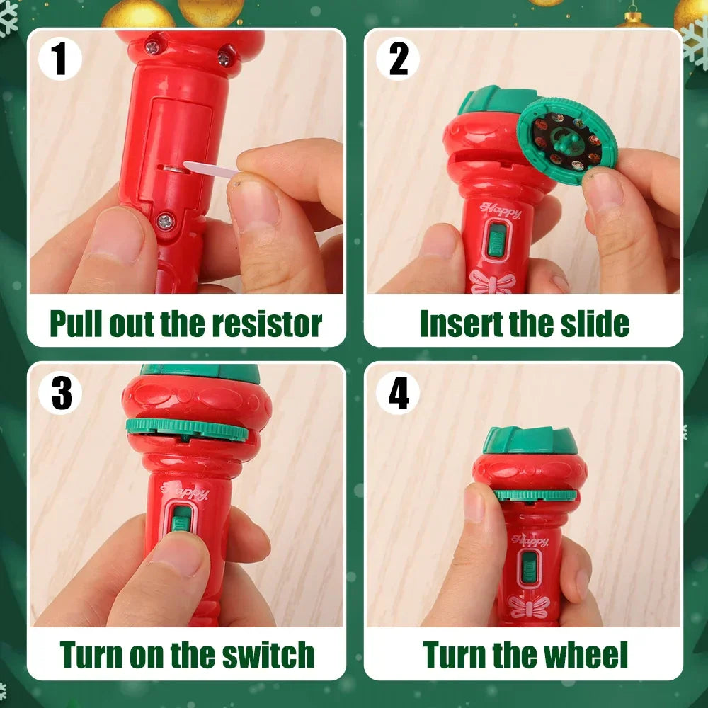 Magical Nighttime Projector Torch