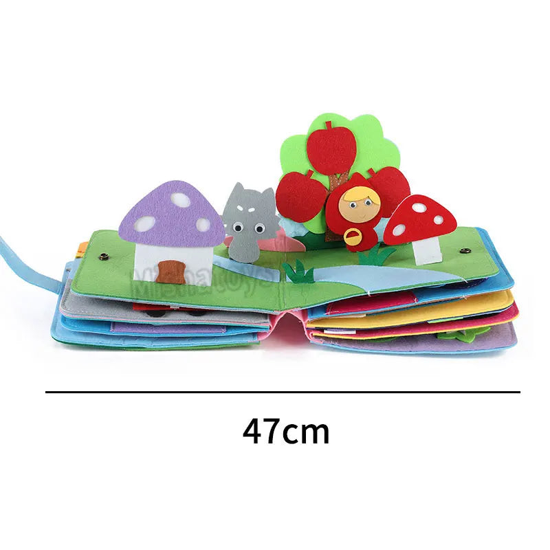 Sensory Learning Book - Montessori Fun for Kids