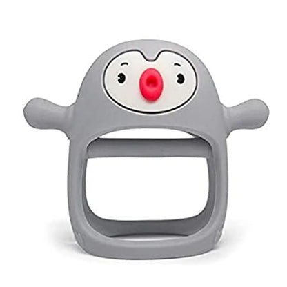 Cute Penguin Silicone Teething Ring