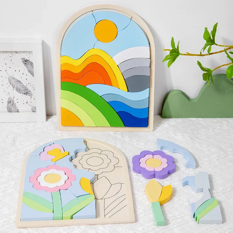 Rainbow Building Blocks