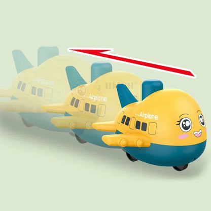 Push & Play Cartoon Airplane