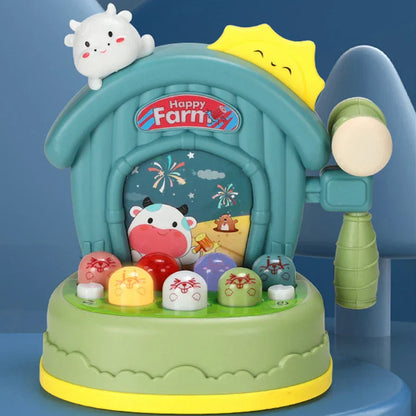 Interactive Light & Sound Mole Game