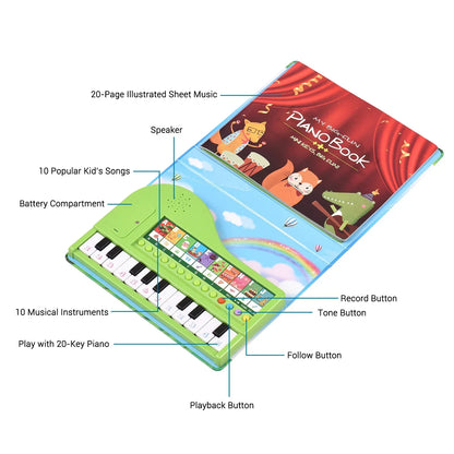 Magical Music Piano Book for Kids