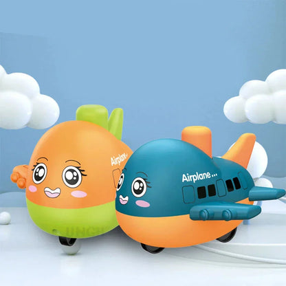 Push & Play Cartoon Airplane